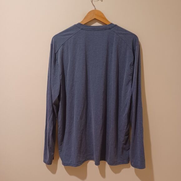 Fair Harbor The SeaBreeze Henley Top Mens LS Lightweight UPF Shirt Mens 2X - Picture 4 of 6